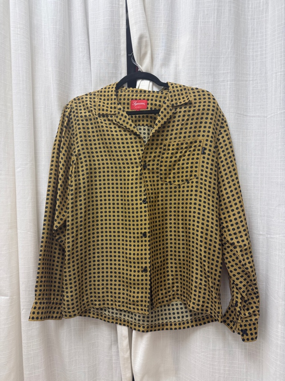 Supreme Silk Button Up